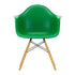Cadeira de Braços em Plástico Eames DAW / Base Ácer